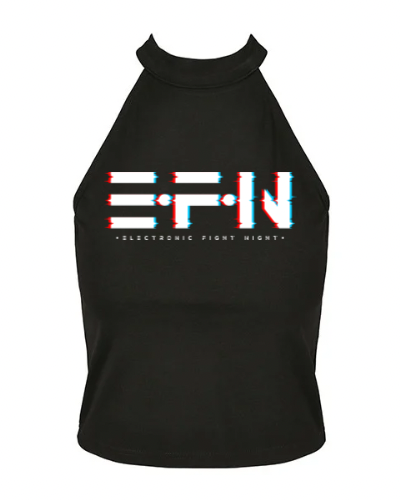 EFN - Ladies´ Turtleneck Short Top - Glitch