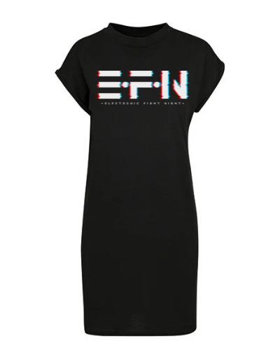 EFN - Ladies´ Turtle Extended Shoulder Dress - Glitch