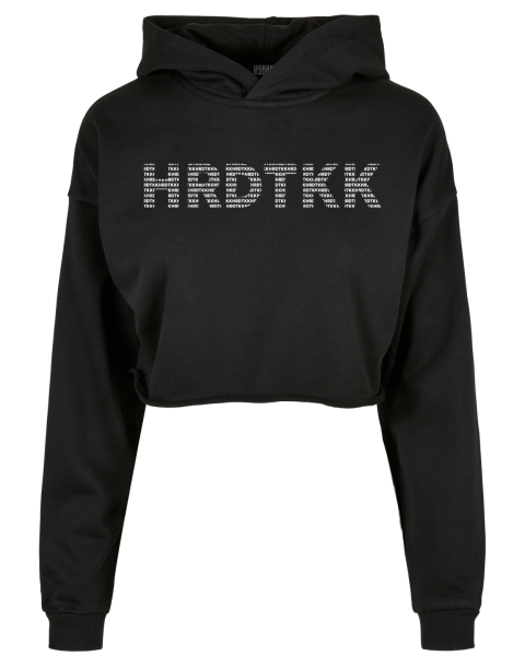 HRDTKK - Cropped Hoodie