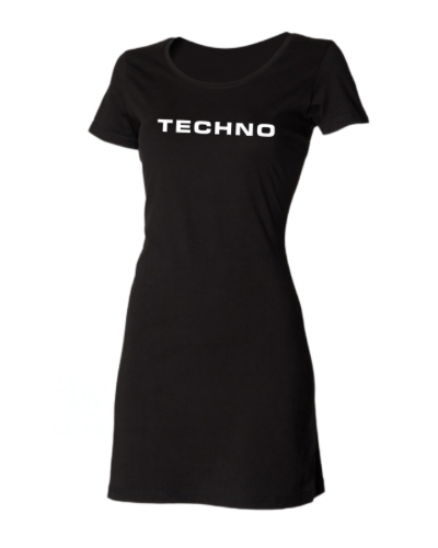 Techno - Women´s T-Shirt Dress