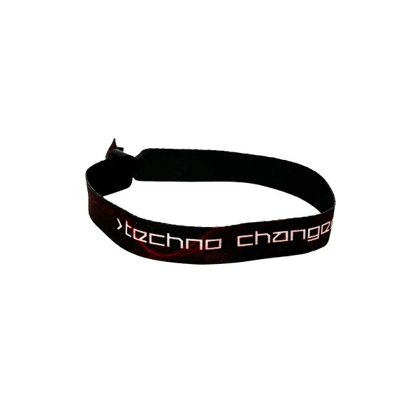 Techno Changed My Life - Stoffband