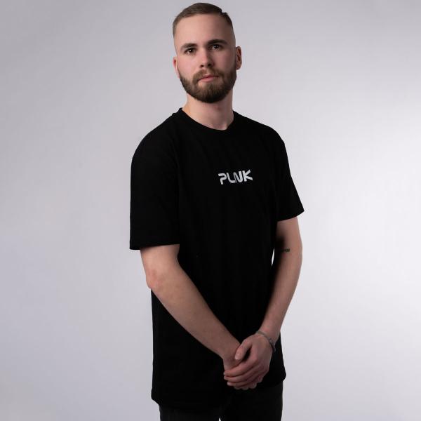 Justin Pollnik - Oversize Shirt - PLNK - schwarz