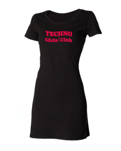 Techno Girls Club - Women´s T-Shirt Dress