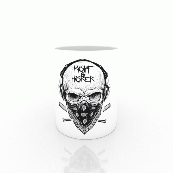 Kopf & Hörer - Tasse - Skull