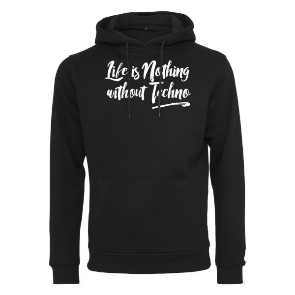 Lydia M - Premium Hoodie - Life ist nothing without Techno
