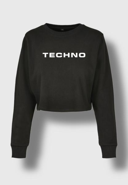 TECHNO - Cropped Sweater