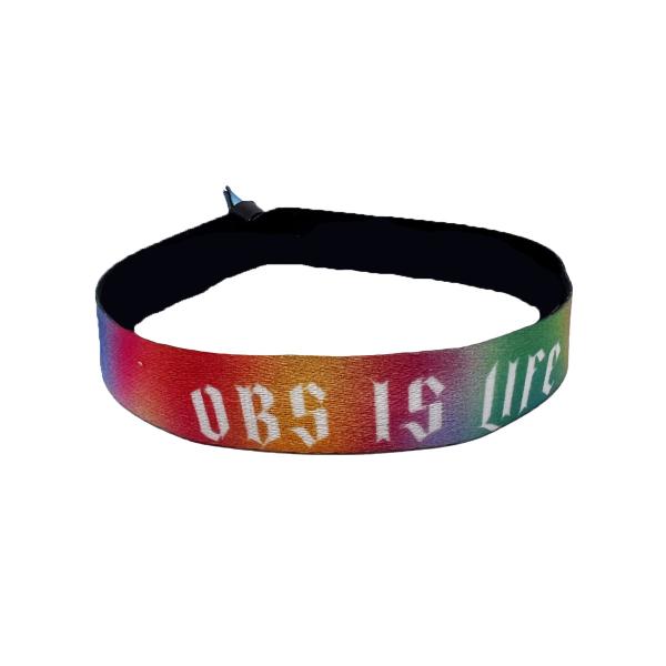 OBS - Stoffband - OBS IS LIFE - COLOR