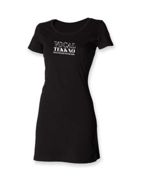 VOCAL TEKKNO - T-Shirt Kleid - From The East To The West