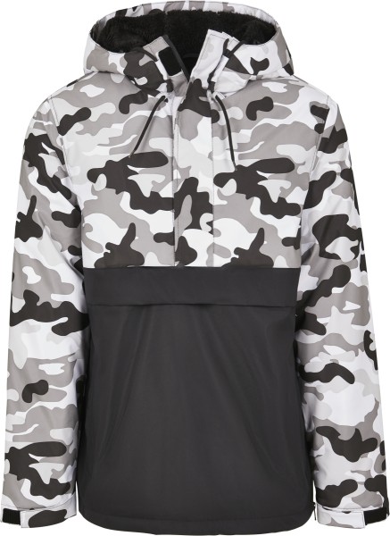 Camo Mix Pull Over Jacket