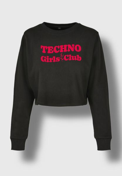 Techno Girls Club - Cropped Sweater
