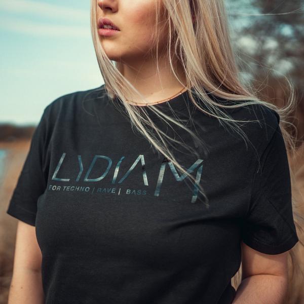 Lydia M - T-Shirt - Techno | Rave | Bass - BLACK EDITION