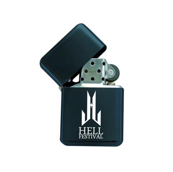 HELL FESTIVAL - Benzinfeuerzeug - Logo