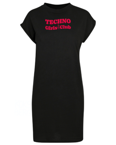 Techno Girls Club - Ladies´ Turtle Extended Shoulder Dress