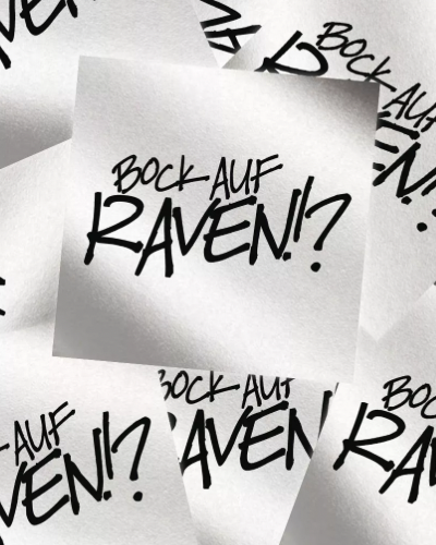 Bock auf Raven - Sticker Pack - Metallic