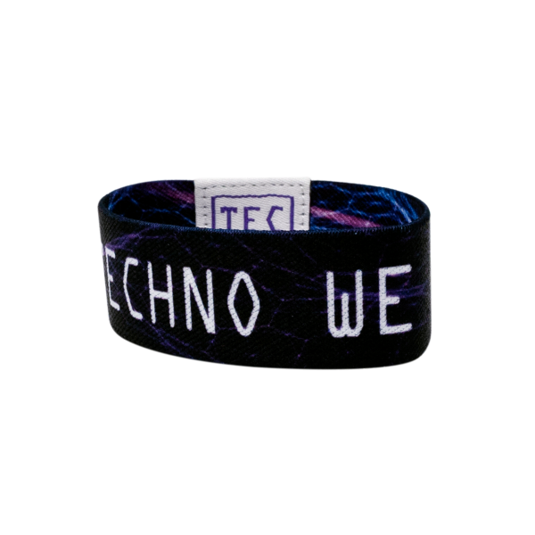 Techno - Armband - In Techno We Trust