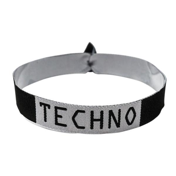 Techno - Stoffband